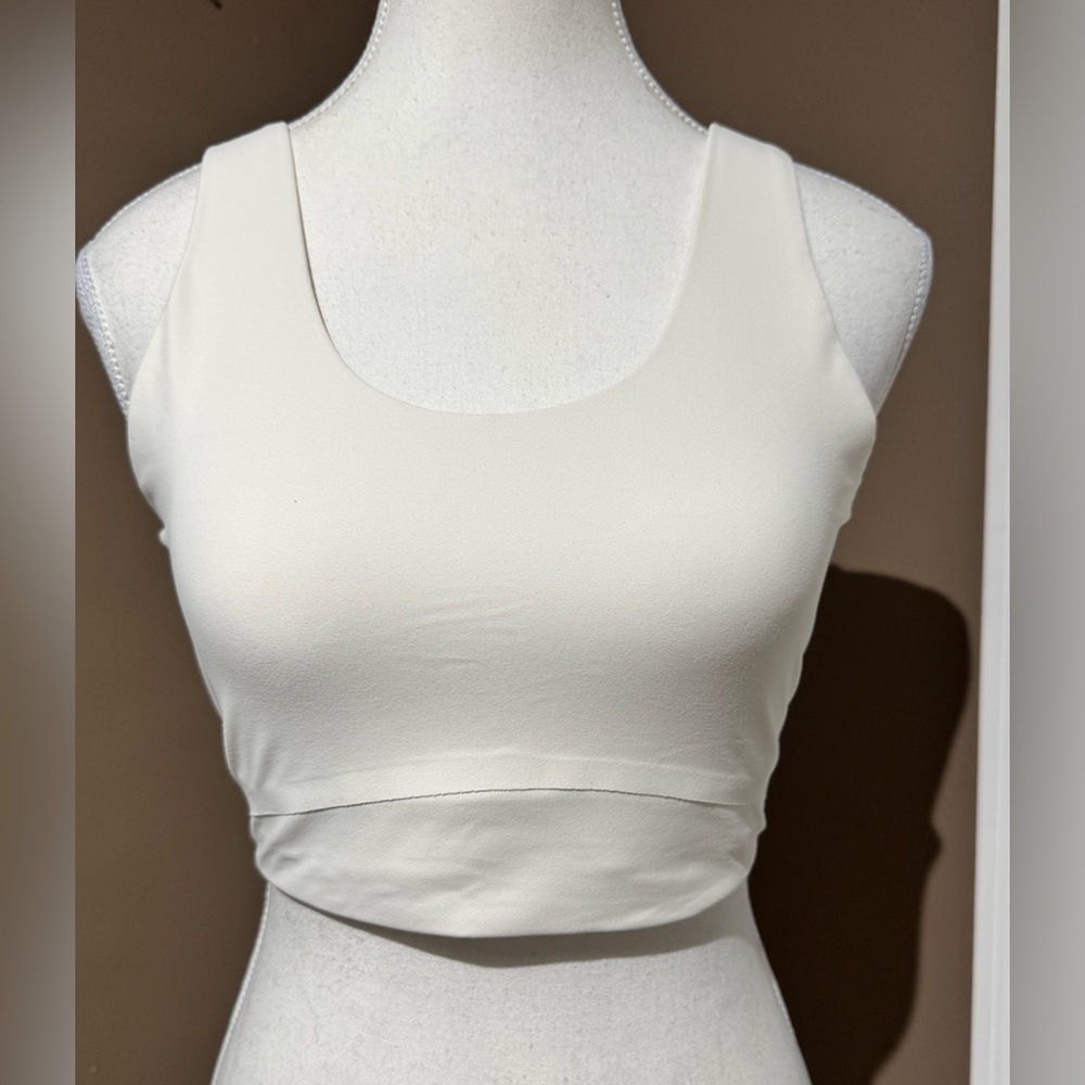 Off White Sports Bra by all in motion